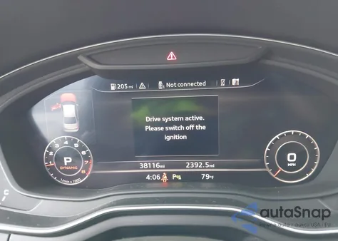 2018 Audi A4 2.0T Premium/2.0T Tech Premium z USA, uszkodzony, nr VIN WAUENAF46JA108638